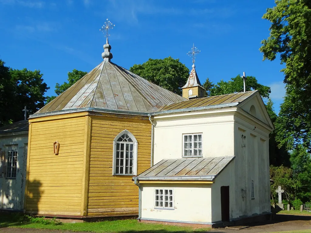 Roman Catholic Church, Šventybrastis, Kėdainiai District, Lithuania