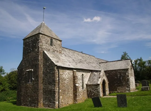 Chapel of St John the Baptist and the Seven Maccabees, Cookbury, Devon, seen from the southwest