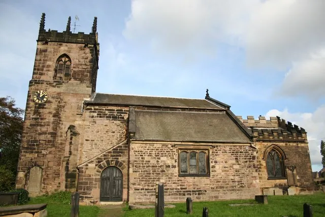 St.John the Baptist's church, Hooton Roberts 12th century origins, much restored.