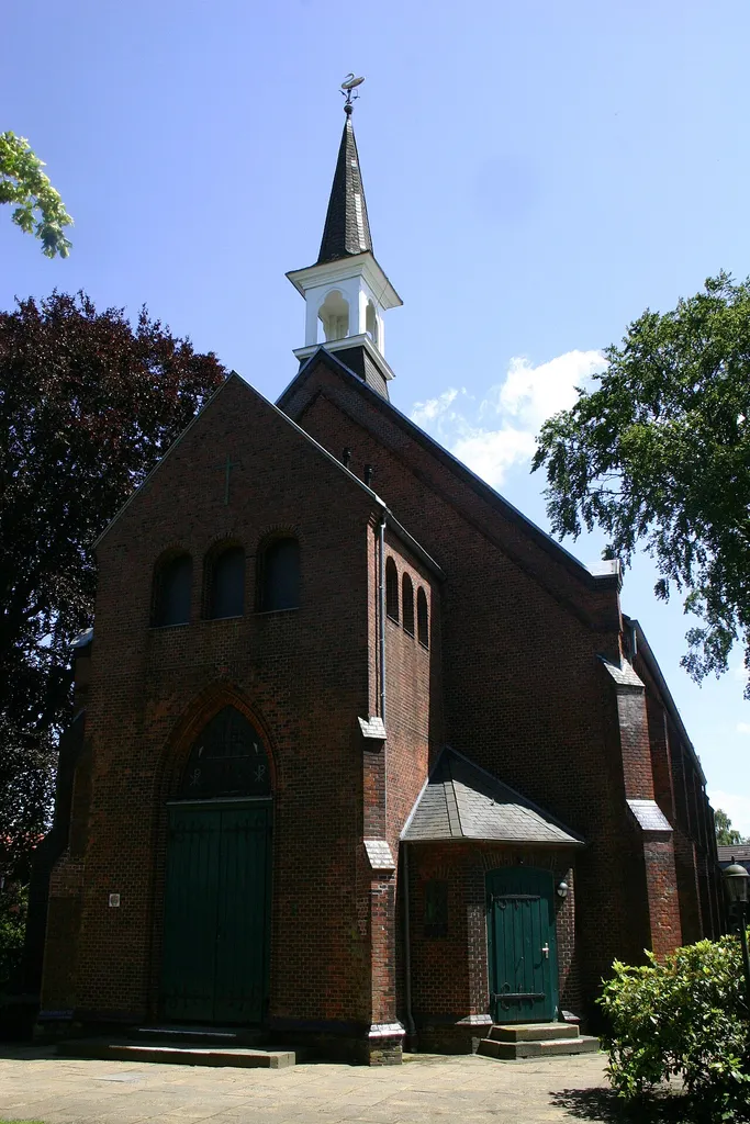 Historic Christ Church (lutheran) in Leer, East Frisia, Germany