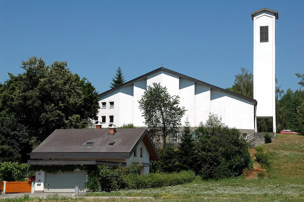 Parish church Saint George on Kirchenweg #11, municipality Krumpendorf, district Klagenfurt Land, Carinthia, Austria, EU