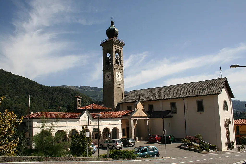 Valsecca, la Parrochiale.