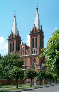Saint Dorothy and Sacred Heart church in Opatówek