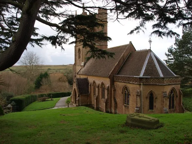 St Andrew's parish church, Corton Denham, Somerset, seen from the east