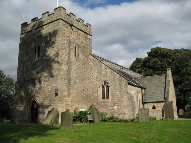 Bywell St. Peter In the Middle Ages, Bywell was an important settlement with flourishing local industry and there were two baronies, Baliol and Bolbec, adjoining each other. The parish of St. Peter was associated with the Baliol lands, and that of St. Andrew with Bolbec. The parish of St. Peter was ceded to the Benedictine house at Durham in 1174 and was consequently known as the "black church" from the colour of the Benedictine habit. St. Andrew's, the "white church", was in the gift of the Praemonstratentian or white canons of Blanchland. {Source: Leaflet "Welcome to Bywell".