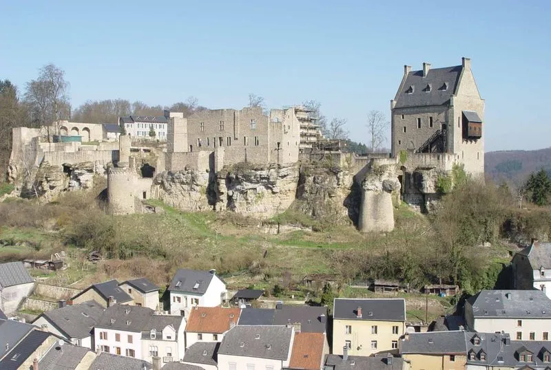 Die Burg Fels in Luxemburg