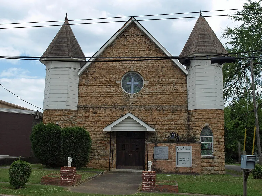 Union Baptist Church in Homewood, Alabama, part of the Rosedale Historic District