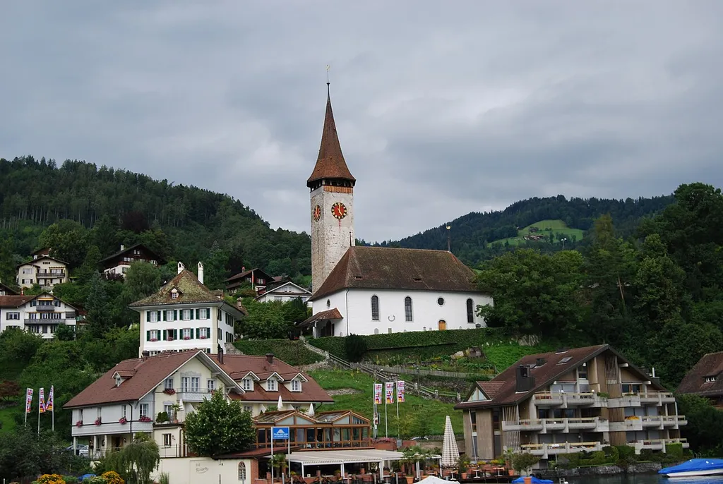 Church of Hilterfingen, canton of Bern, Switzerland