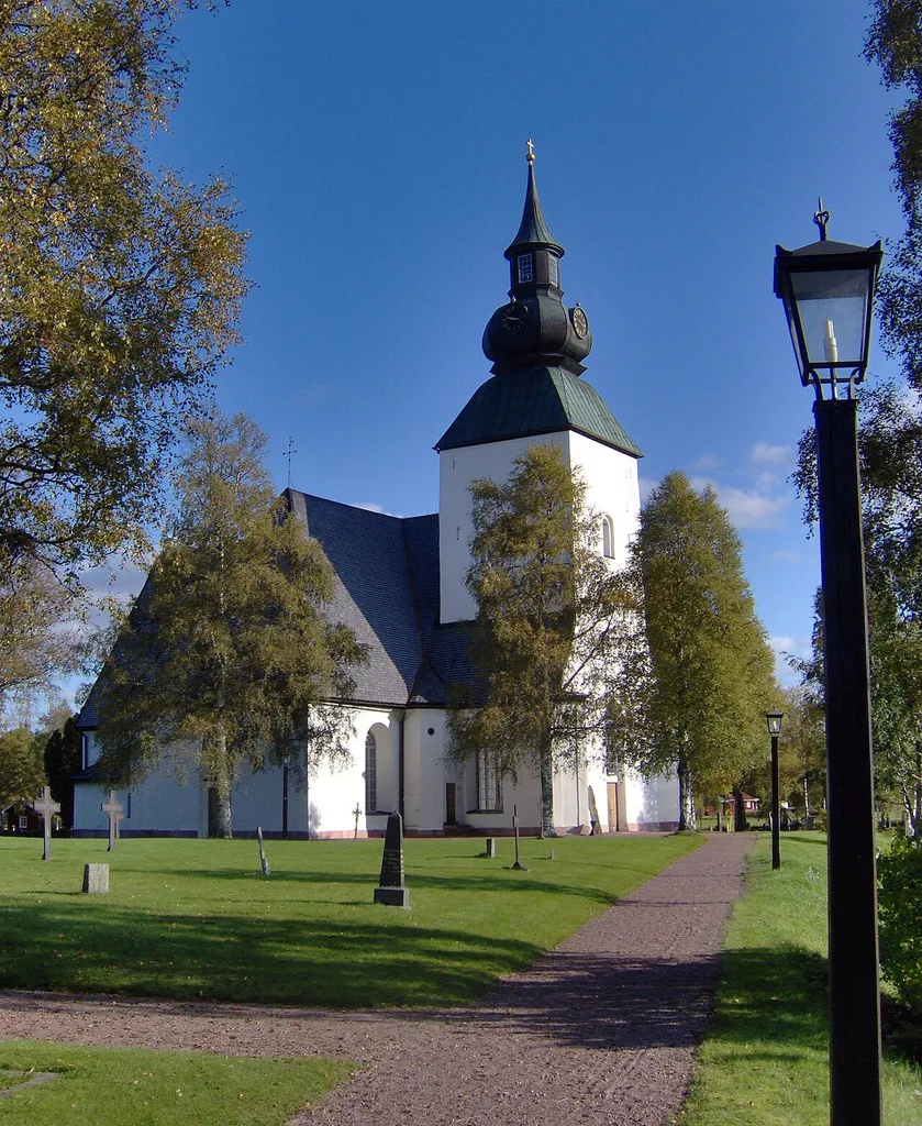 The church of Malung, Sweden.