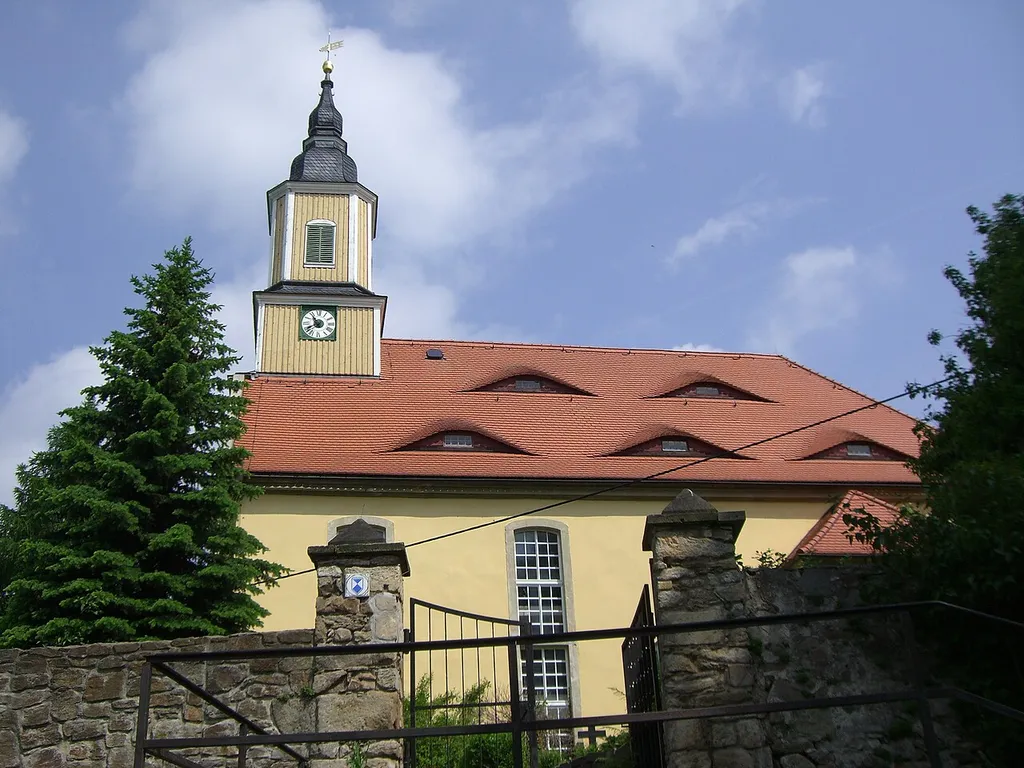 Kirche Naundorf, Südseite