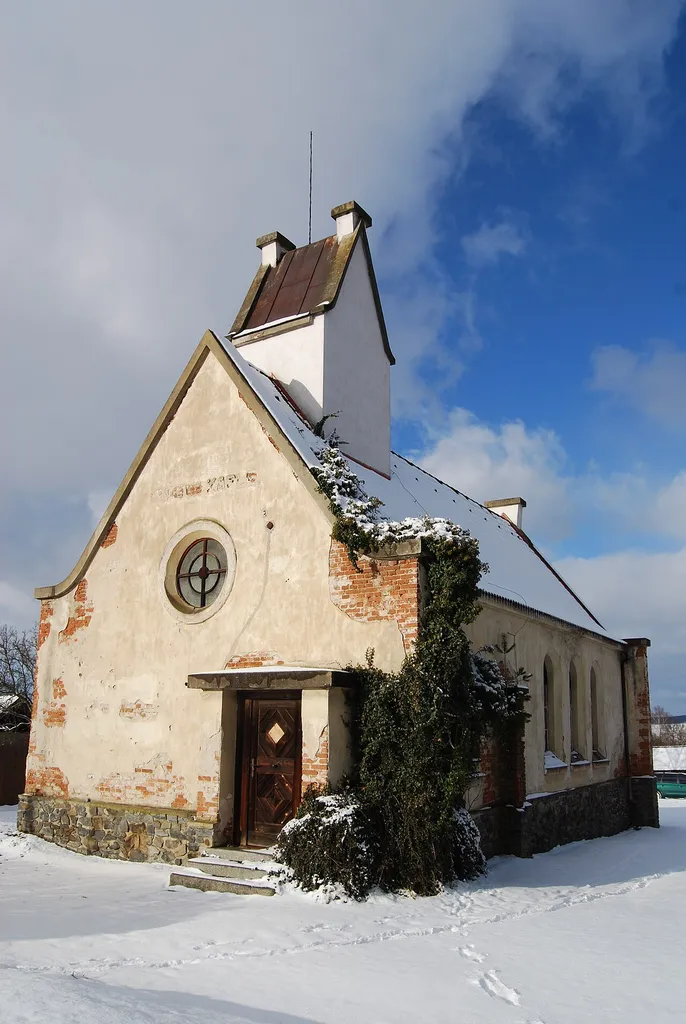 Husova kaple. Bernartice. Okres Písek. Česká republika.