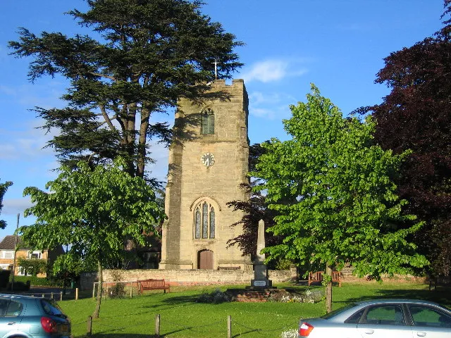 St Margaret's parish church, Whitnash, Warwickshire, seen from the west