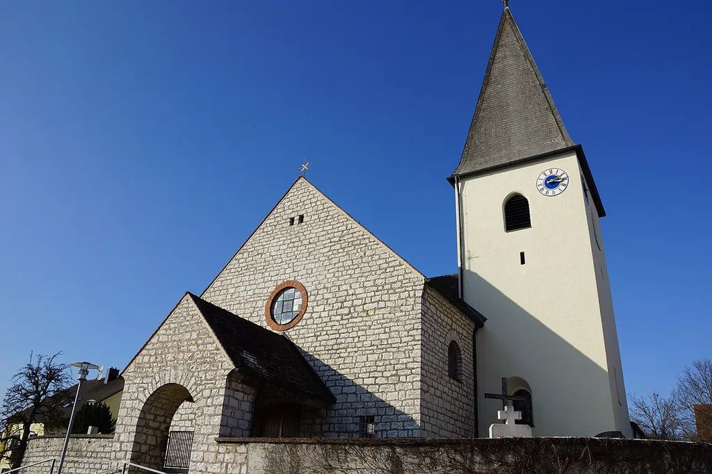 Die katholische Filialkirche St. Pankratius in Siegenhofen: