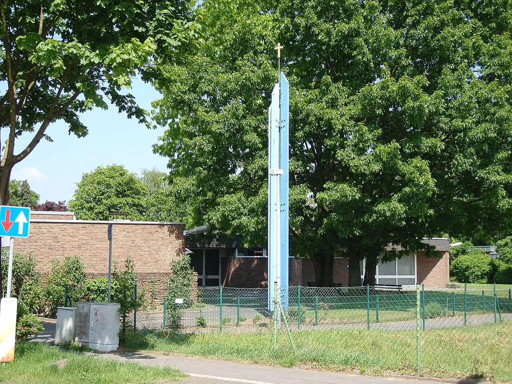 Protestant church in Sankt Augustin-Menden, Germany.