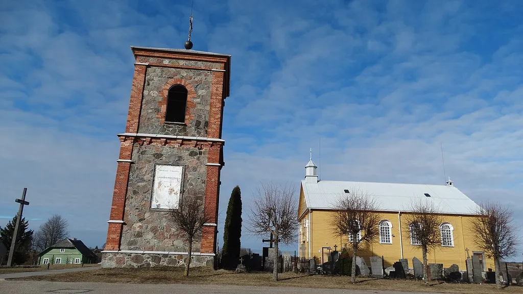 Catholic Church in Želva, Ukmergė district, Lithuania