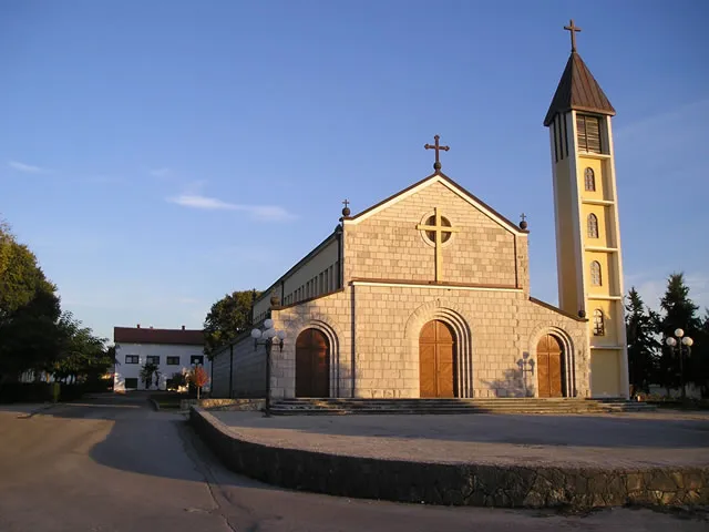 Roman Catholic church of St. Elijah in Tihaljina,Grude