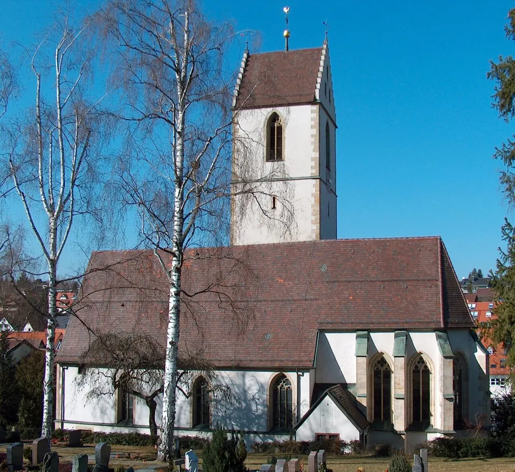 Die Kirche in Aidlingen