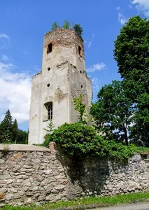 Former Lutheran church in Pobiedna