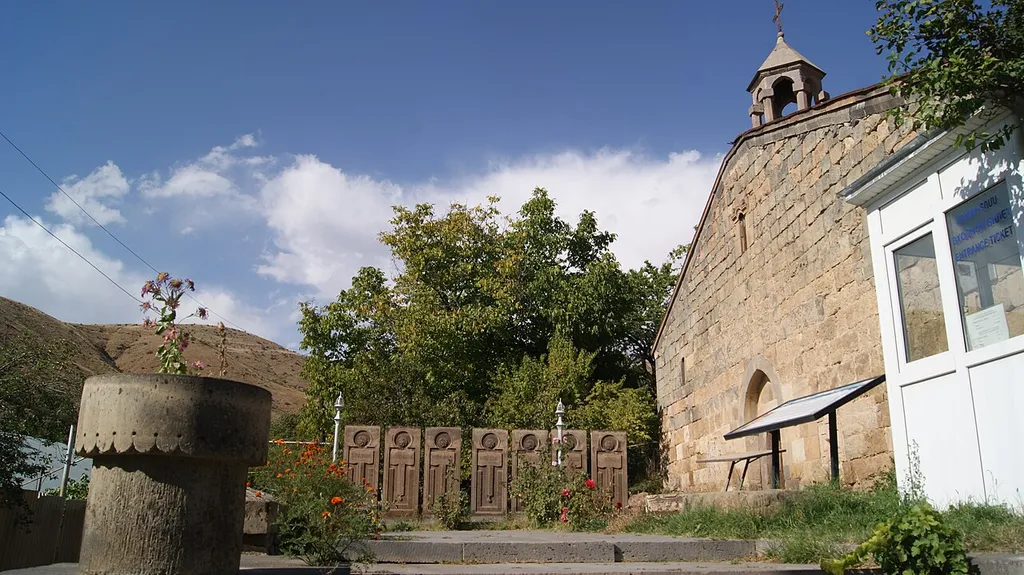This is a photo of a monument in Armenia identified by the ID