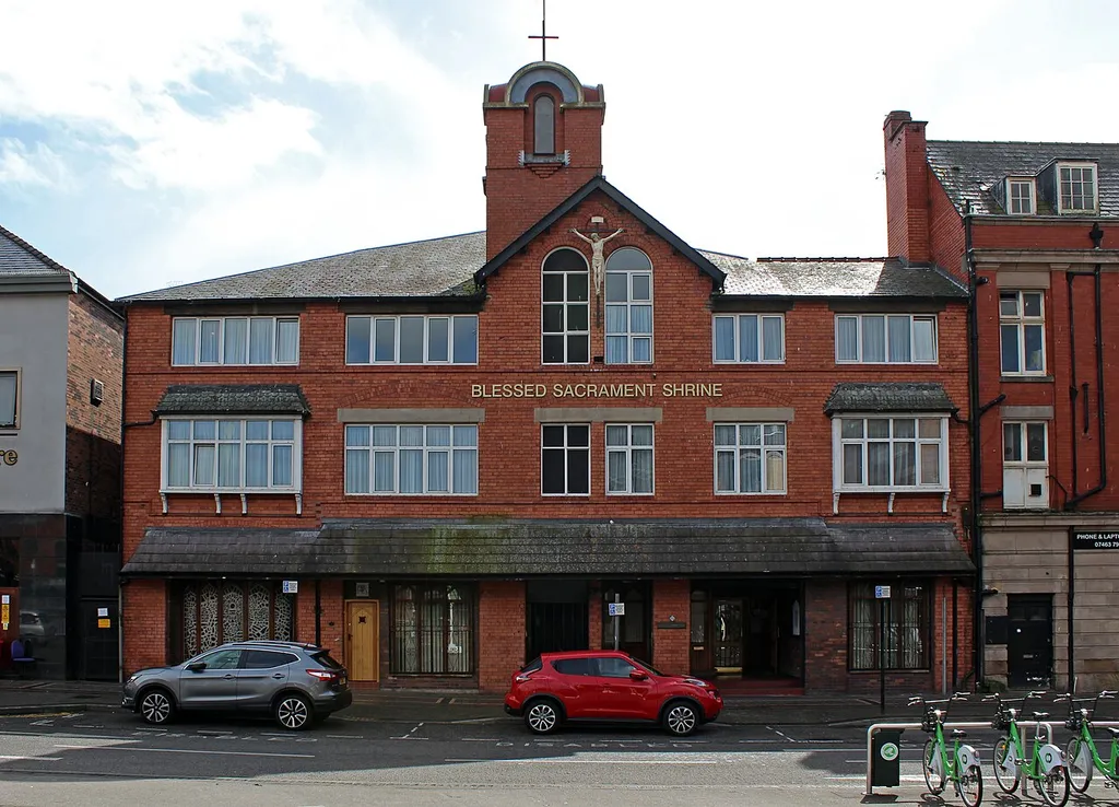 Frontage on Dawson Street.