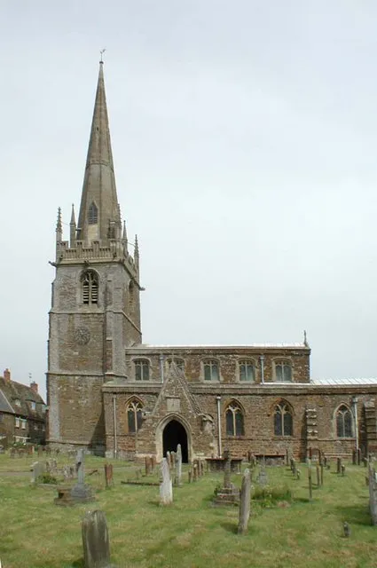 All Saints' parish church, Middleton Cheney, Northamptonshire, seen from the south