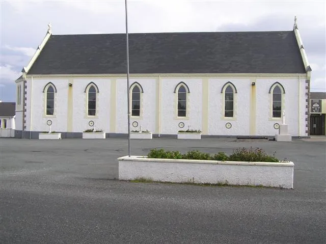 St Mary's RC Church, Burtonport It is in the Parish of Raphoe