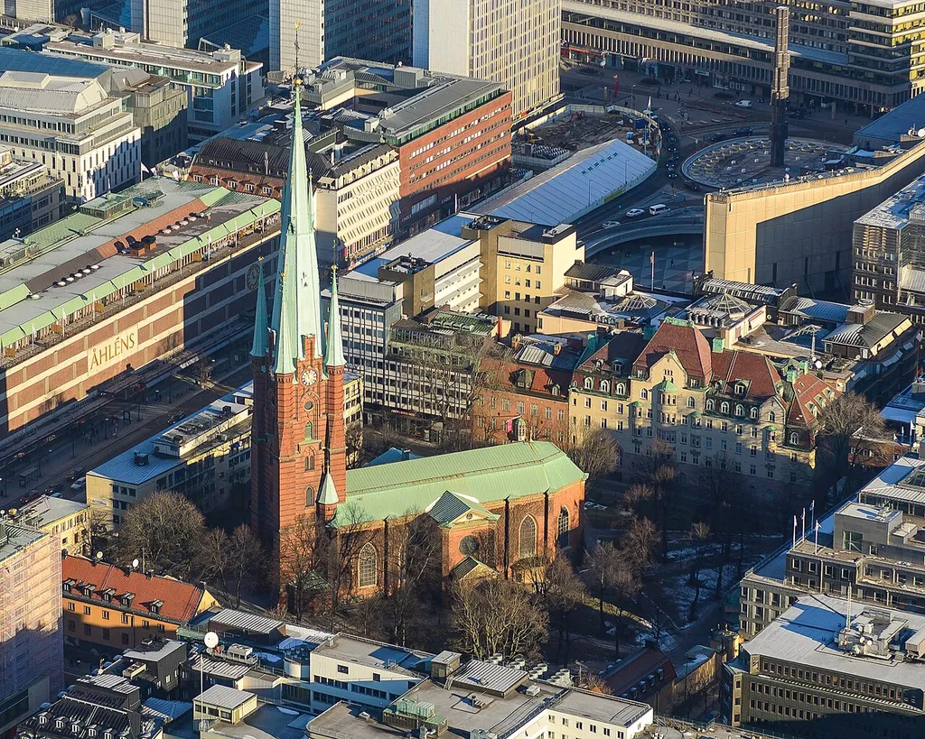 Klara kyrka (church), Stockholm.
