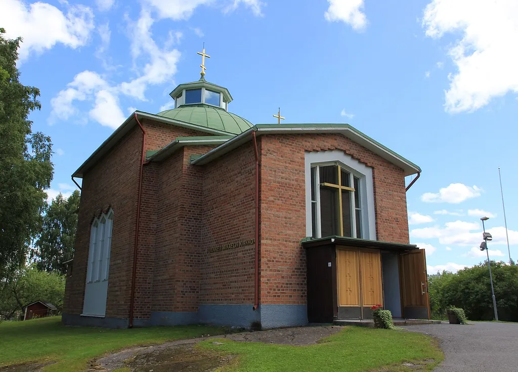 Archangel Michael orthodox church in Mikkeli.