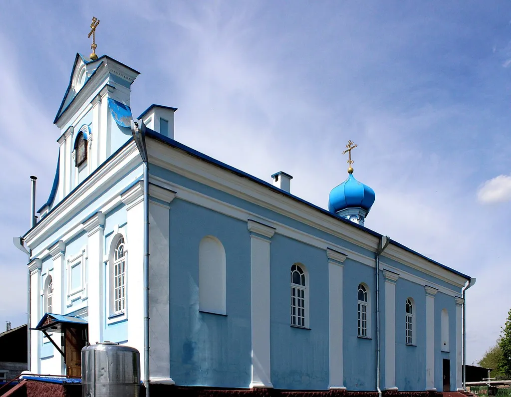 Saint Anna's orthodox church in Stoŭbcy