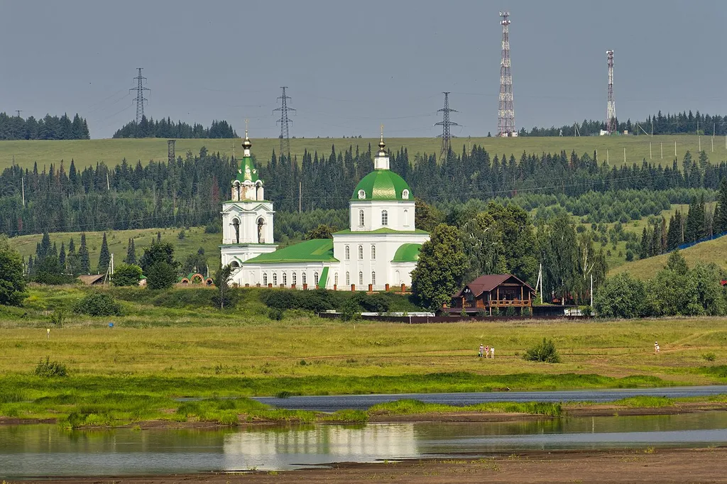 Epiphany Church in Nechkino