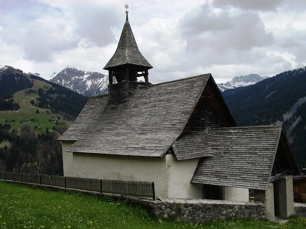 Saint Anna Chapel, Schuders GR, Switzerland
