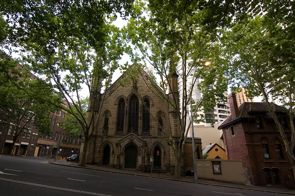 St Patrick's Church, The Rocks, en:Sydney, NSW 2000, Australia