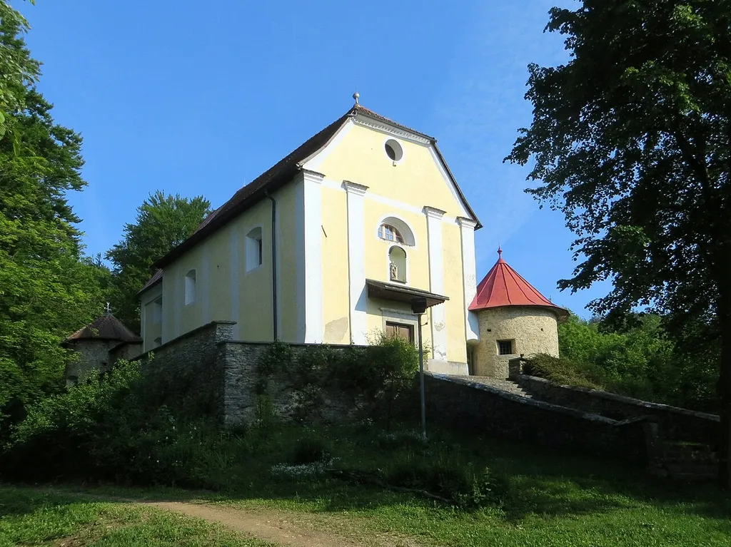 Saint Giles' Church in Repnje, Municipality of Vodice, Slovenia
