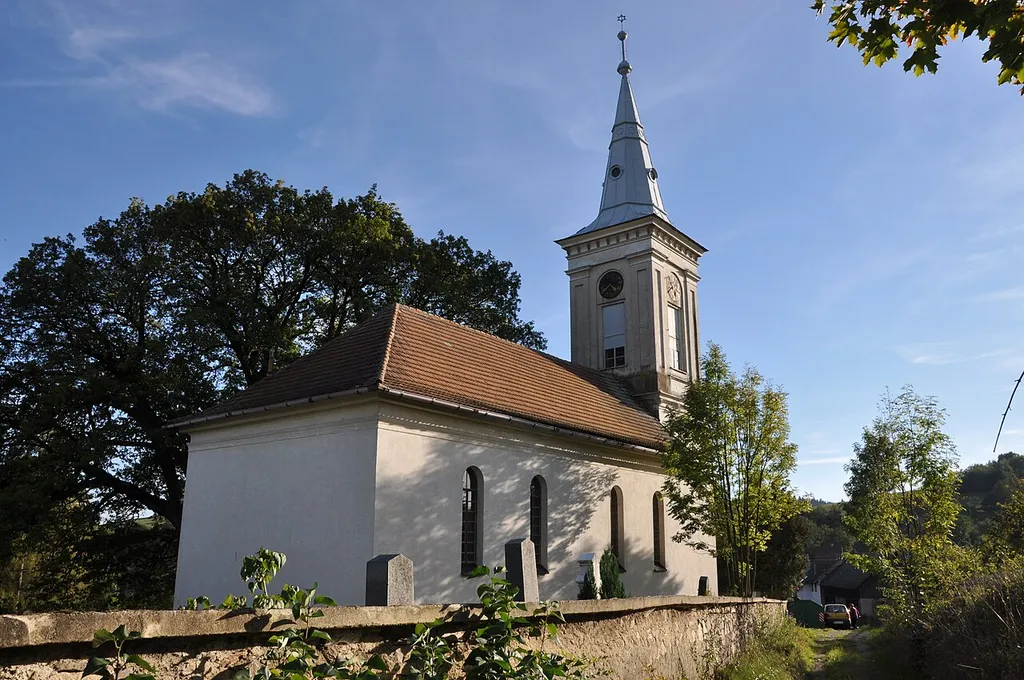 Protestant church in Prosetín