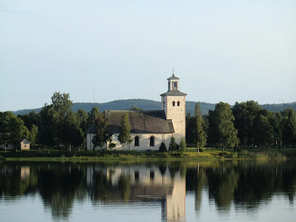 Gräsmark church in Värmland, Sweden.