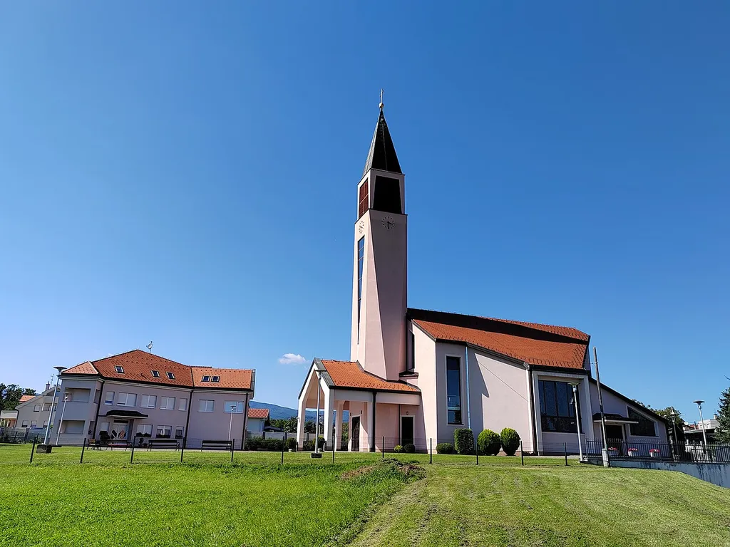 Church of Our Lady Queen of Peace in Zagreb.