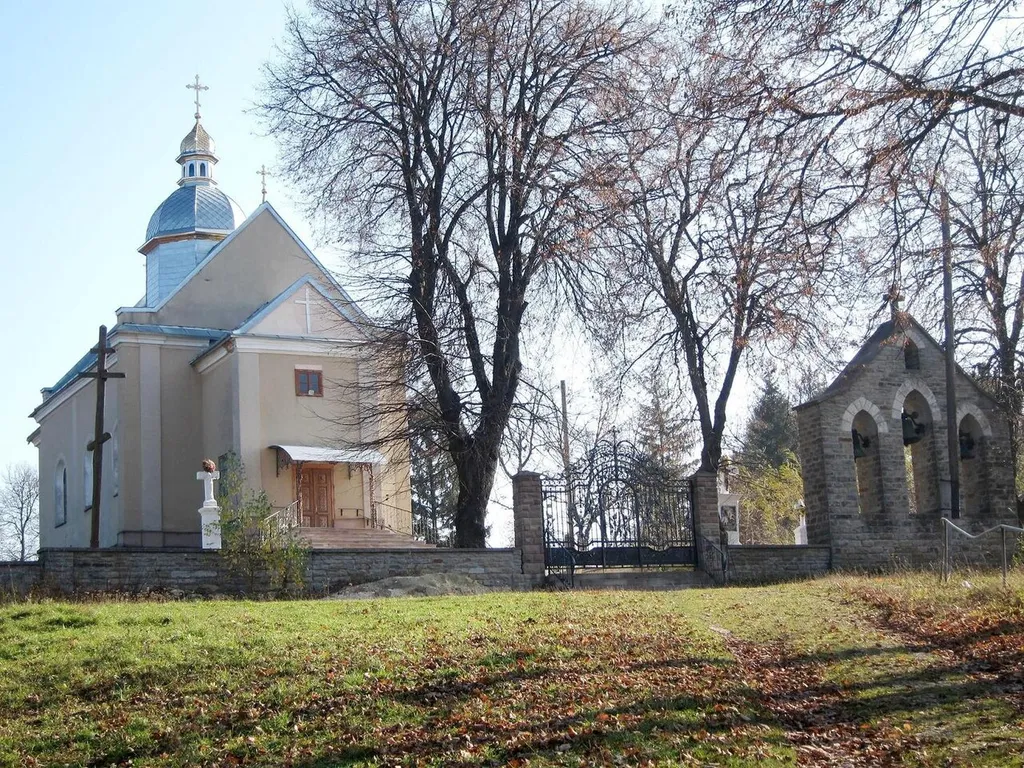 Церква св. Юрія, споруджена 1863р.