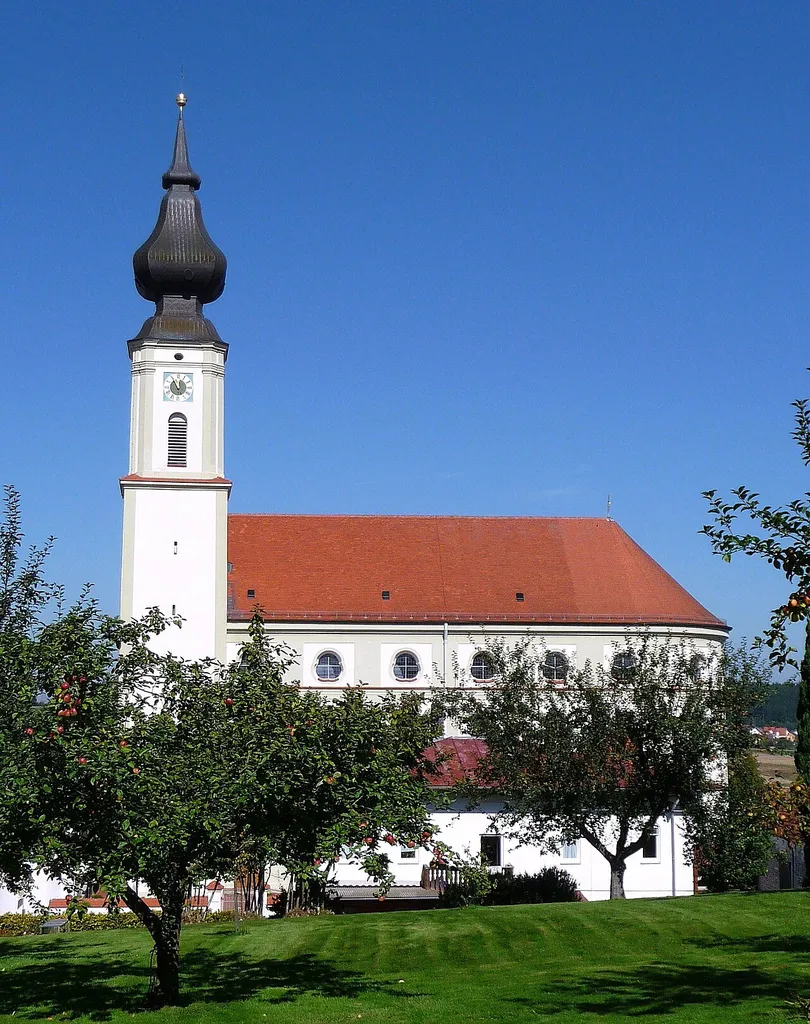 St Nicholas Parish Church, Altfraunhofen, Germany.