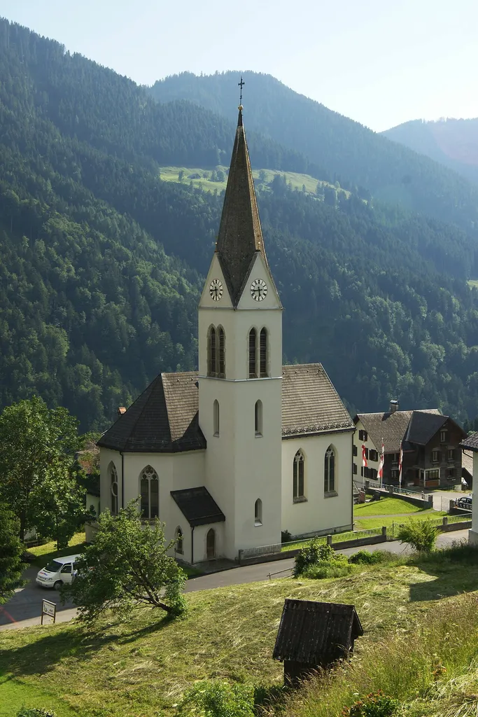 Expositurkirche "Unsere Liebe Frau Mariahilf" in Innerlaterns.