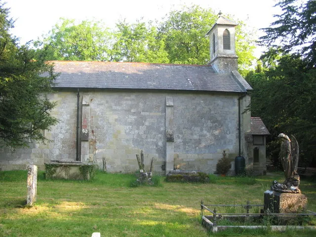 All Saints, Chicklade A view looking south across the churchyard towards All Saints church.