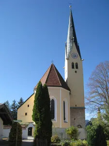 Saint Lawrence church in Rottach-Egern