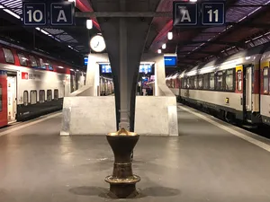 Zurich Main Train Station Trach 10 & 11 A