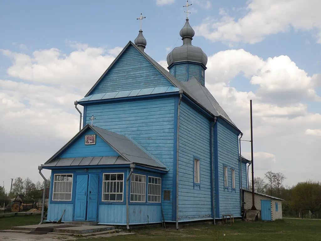 Church in Kachun village in Volun oblast(Ukraine).
