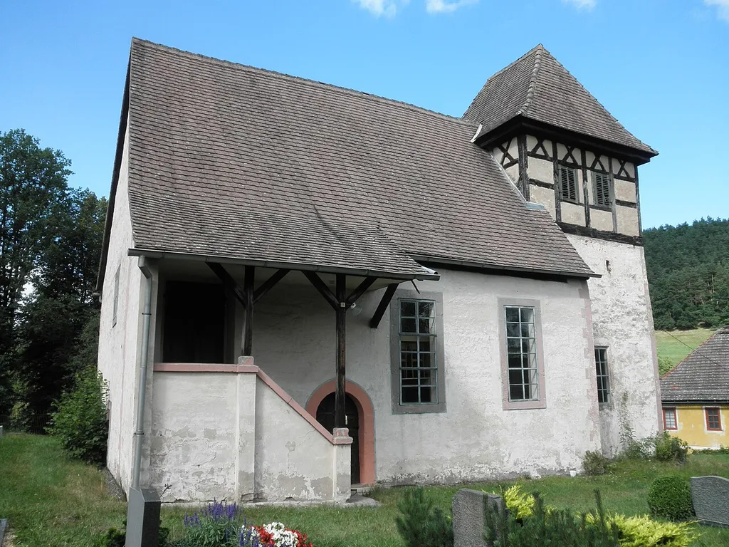 Church in Karlsdorf (Thüringen) in Thuringia