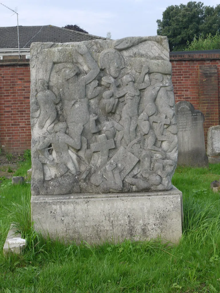 Tombstone of Sir Percy Harris in Chiswick Old Churchard