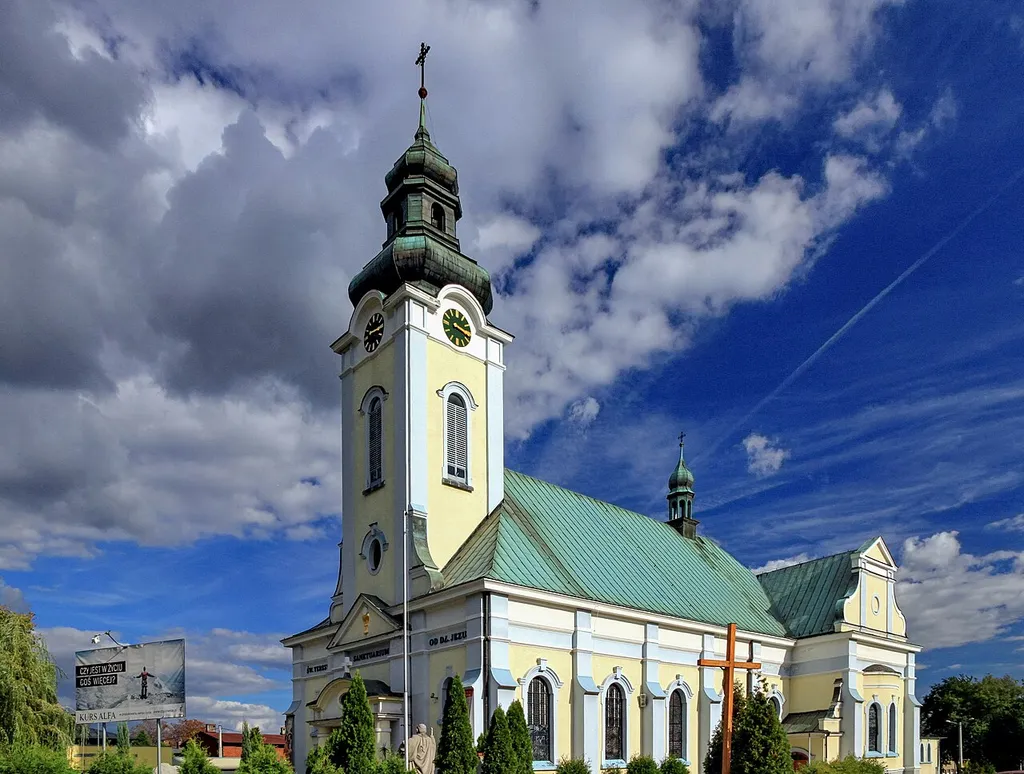 Saint Thérèse of Lisieux church. Rybnik, Silesian Voivodeship, Poland.