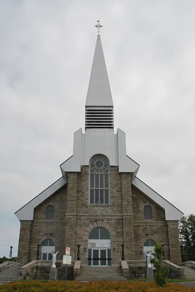 Église d'Amqui, au Québec