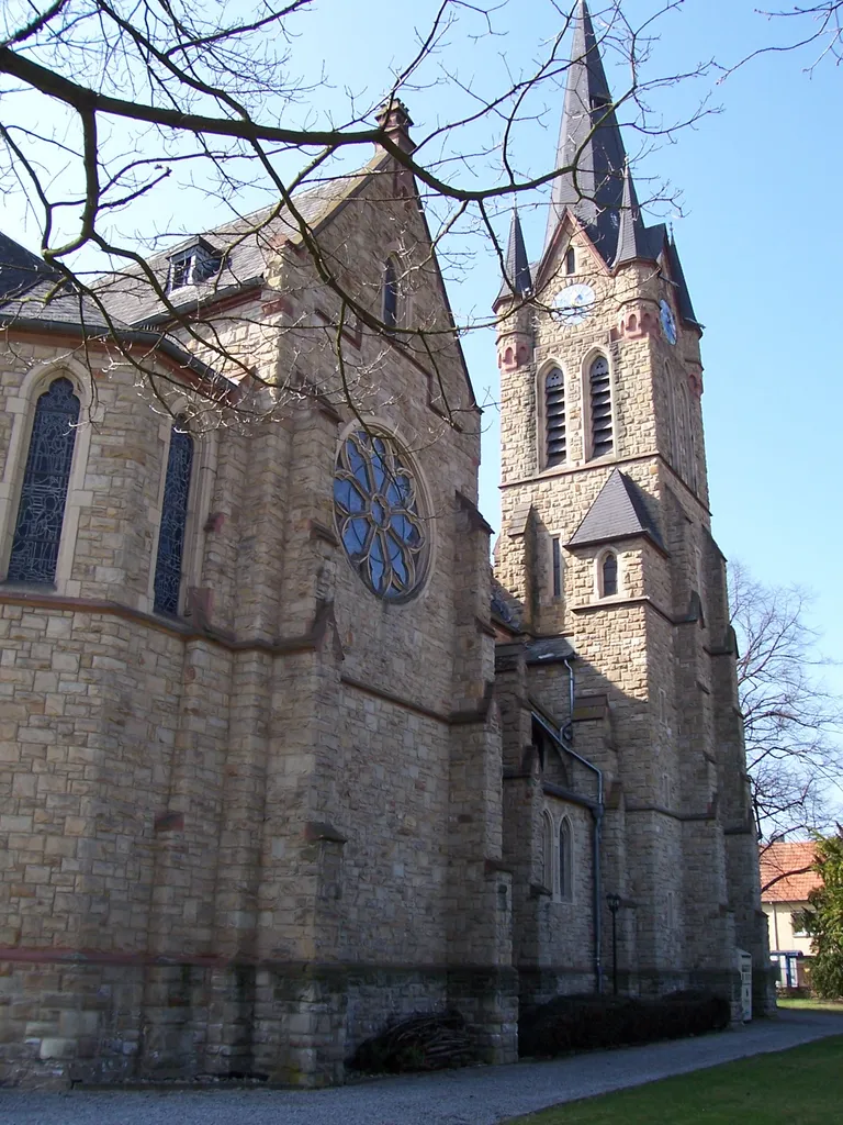 North-east aspect Sst. Gordianus und Epimachus (Bingen-Dietersheim)
