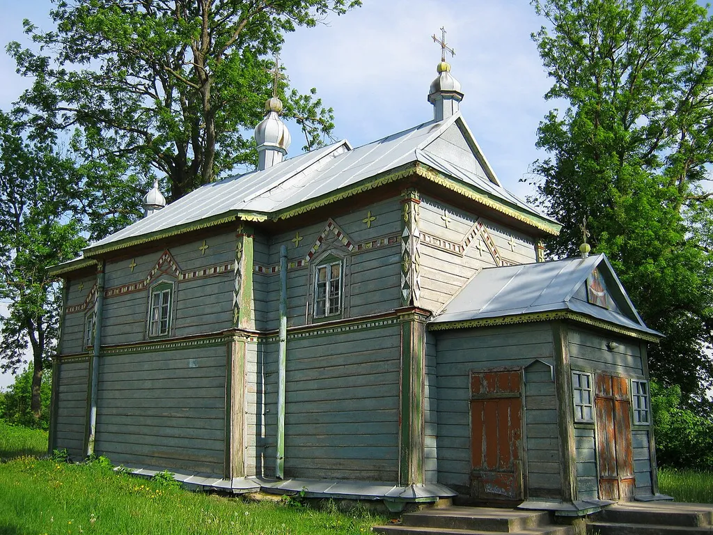 Дерев'яна церква в Мусорівцях(1725)
