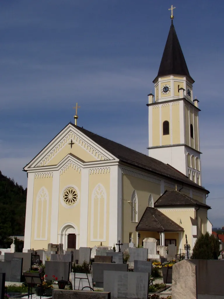 Pfarrkirche St.Ruprecht in Völkermarkt Kärnten/Church St.Ruprecht, Völkermarkt, Carinthia This media shows the protected monument with ObjektID 63657 in Austria. (Commons, de, Wikidata)